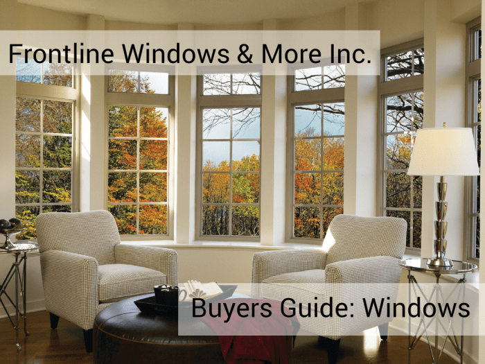 Frontline Windows: Window Buying Guide Frontline Windows: Window Buying Guide